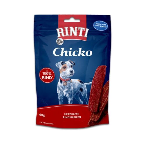 RINTI Extra Chicko Rind, poslastica za pse, trakice s govedinom, 60 g slika 1