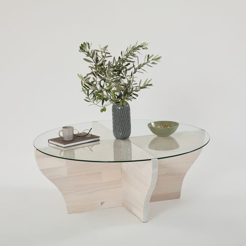 Amphora - White White Coffee Table slika 5