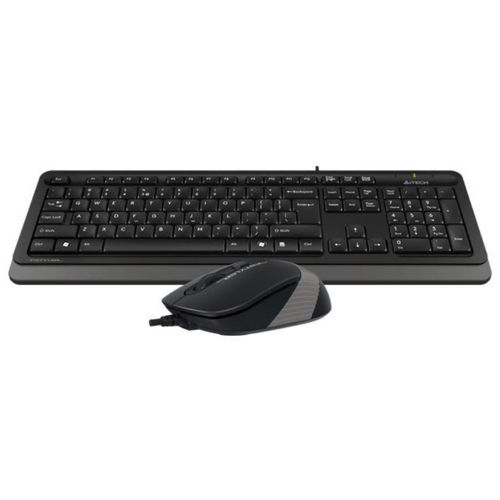 A4 Tech F1010 FSTYLER USB US siva tastatura + USB sivi miš slika 2