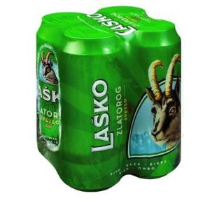 Laško Zlatorog pivo 4 komx0,5l