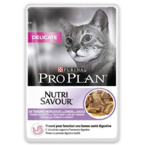 Purina Pro Plan Nutri Savour Cat Delicate Ćuretina 85 g slika 1