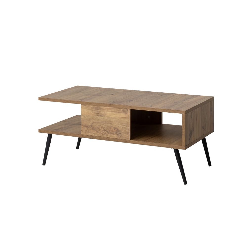 Stol za kafu 'Atlantic Pine' u crnoj boji slika 5