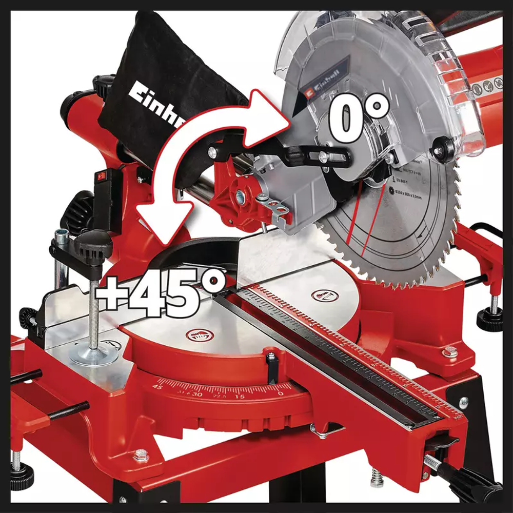 Einhell Preklopna i potezna pila TC-SM 2531/2 U slika 6