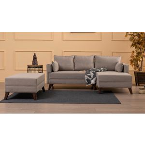 Ugaona Sofa Bella Desni Kut 2 - Krem