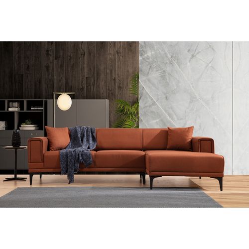 Ugaona Sofa- Krevet Horizon Right - Crvena slika 2