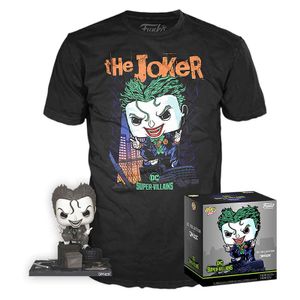 Set POP figure & Tee DC Comics Jim Lee Joker size L