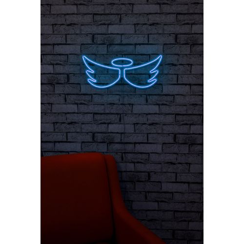 Wallity Ukrasna plastična LED rasvjeta, Angel - Blue slika 11