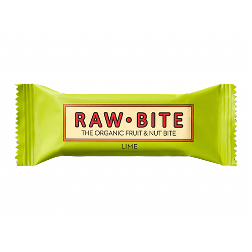 Raw Bite Voćni Energetski Bar Organski - limeta 50g slika 1