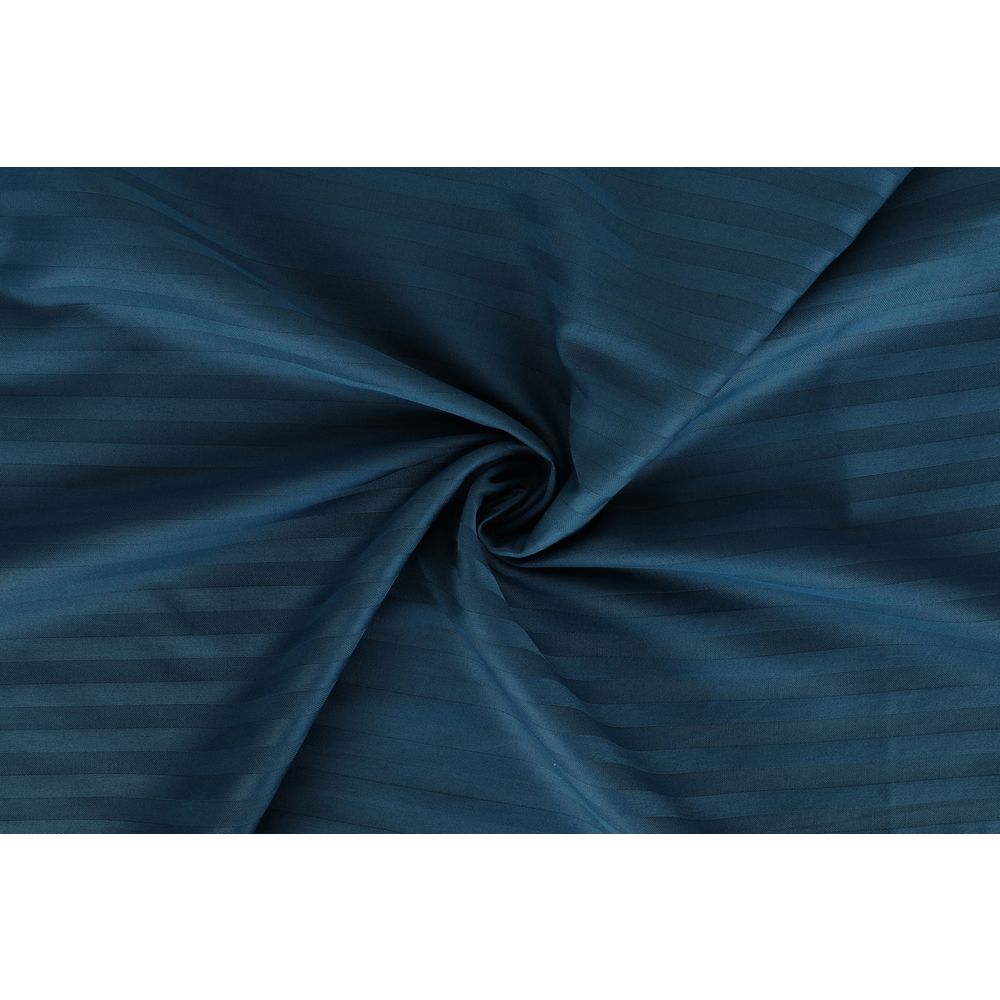 Stripe - Blue Blue Satin King Quilt Cover Set (FR) slika 6