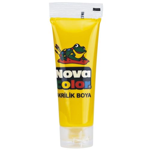 Nova Color Slikanje - Akrilne Boje 75g - Žuta - 540049 slika 1