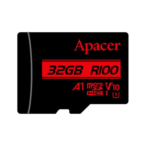 APACER Memorijska kartica MicroSDHC UHS-I U1 Class10 V10 A1 R100 32GB AP32GMCSH10UB-RA slika 1