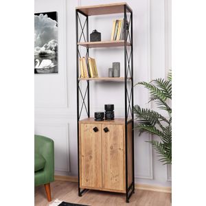 Tervel - Pine  Pine Bookshelf