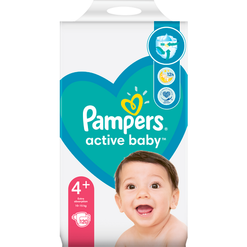 Pampers Active-Baby Mega Box slika 5