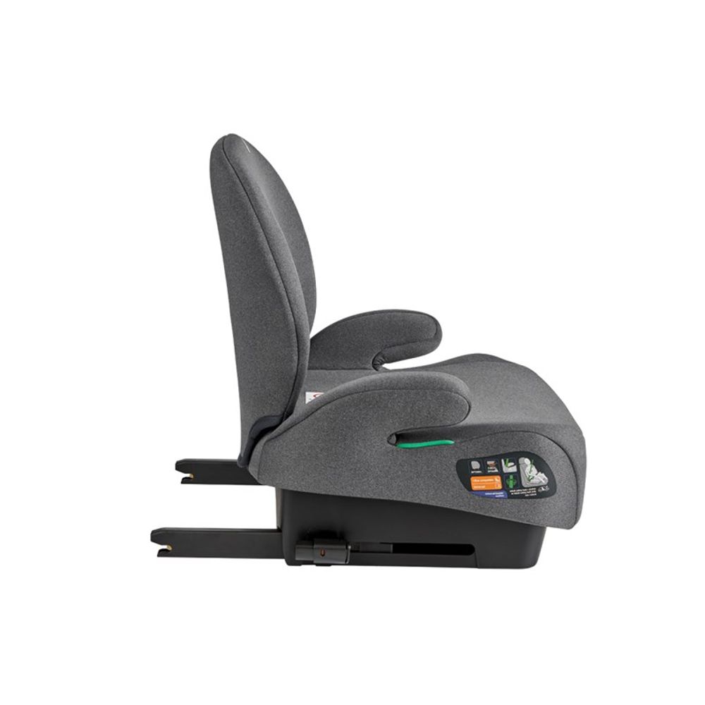 Kikka Boo Autosjedalica i-Boost 125-150cm i-Size Isofix, Dark Grey slika 2