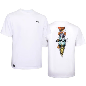 BKK Short Sleeve Casual Shirt - Brand values Pike - White #L