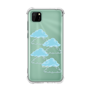 Torbica Silikonska Ice Cube Print za Huawei Y5p Pretty Clouds