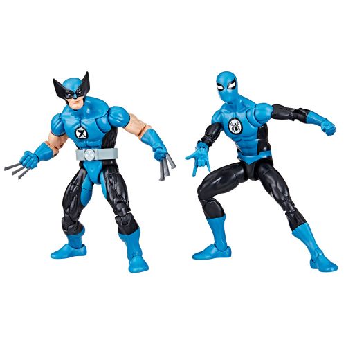 Hasbro Marvel Fantastic four Wolverine Spiderman pack 2 figures 15cm slika 3