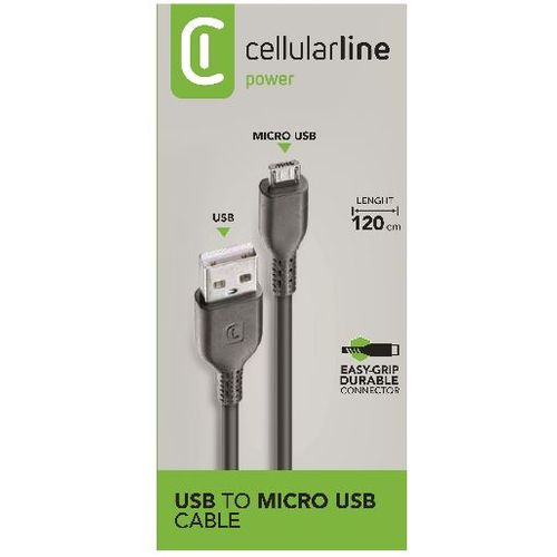 Cellularline kabel Micro USB 120 cm slika 2
