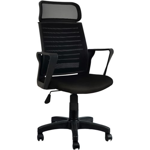 Bürocci Likya - Black Black Office Chair slika 1