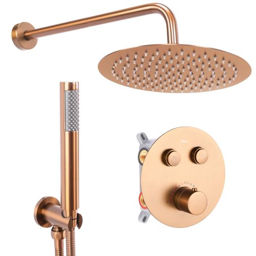 PODŽBUKNI TUŠ SET LUNGO COPPER BRUSH  BOX slika 1