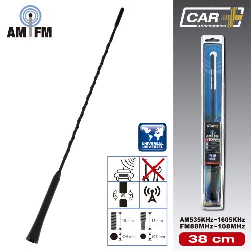 KROVNA ANTENA 38CM ADAPTER 5/6MM ORIGINALNI IZGLED slika 2