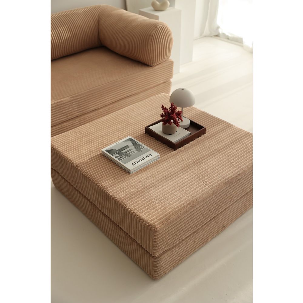 Krevet-sofa ugaoni Nice L lijevi – krem slika 6