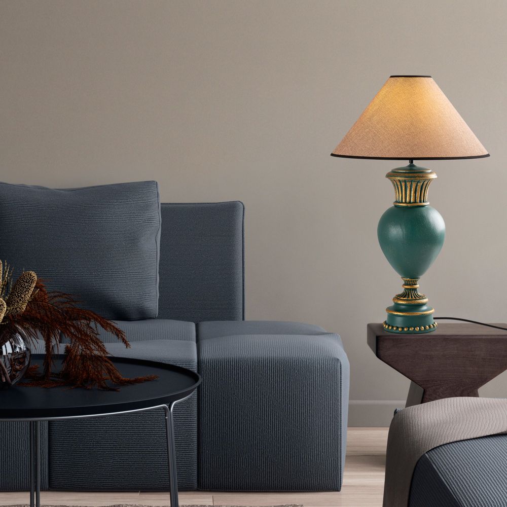 ELEGANZE-5324 GreenLight Smeđa Stolna Lampa slika 3