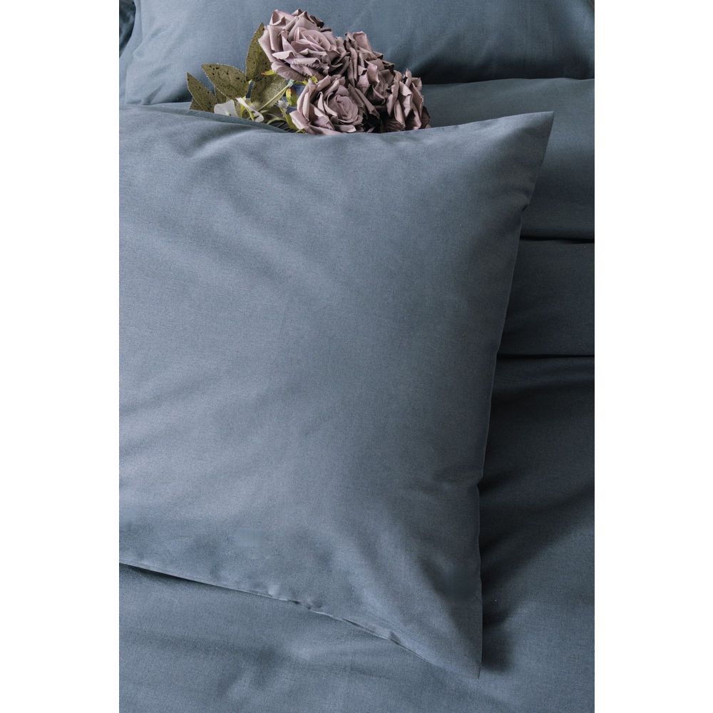 Plain - Anthracite Anthracite Ranforce Double Quilt Cover Set slika 2