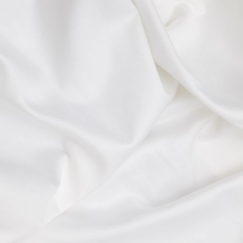 Colourful Cotton Satenska dvostruka XL plahta (FR) (IT) (ES) (DE) Bijela slika 2