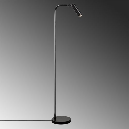 Opviq Podna lampa UMIT, crna, metal, 22 x 22 cm, visins 120 cm, promjer sjenila 3 cm, visina 11 cm, duljina kabla 350 cm, Uğur - 6051 slika 5