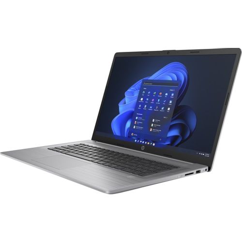 HP 6S7D3EA HP 470 G9, Intel Core i5-1235U, 8GB DDR4-3200 RAM, 512GB PCIe NVMe SSD, 17.3" IPS AG FHD 1920x1080, NVIDIA GeForce MX550, 2 USB 3.1, 1 USB-C 3.1, 1 HDMI 1.4, BT 5.2, FreeDOS, US, Asteroid silver slika 3