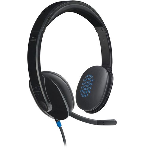 LOGITECH H540 Corded Headset - BLACK - USB slika 1