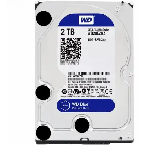 Hard disk 2TB SATA6 Western Digital 256MB WD20EARZ Blue slika 1