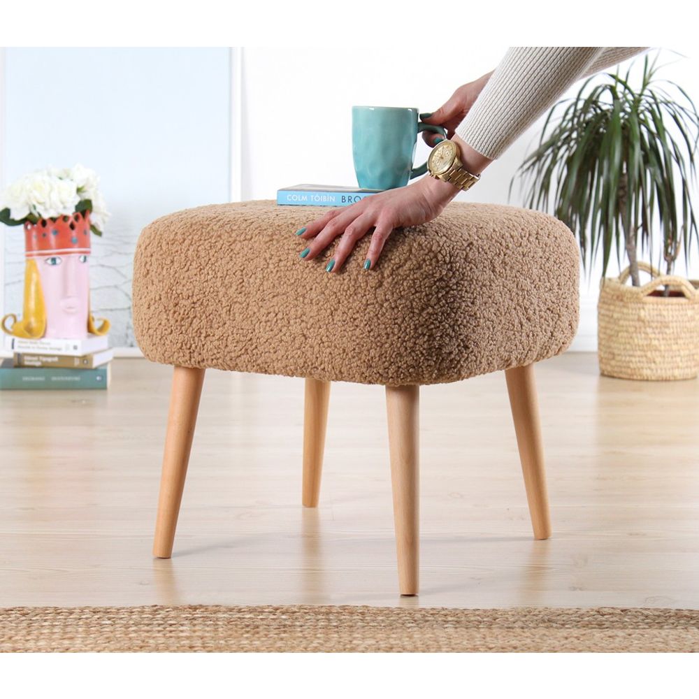 Moouv 7097 - Pouffe u Boji Tamno Smeđe slika 3