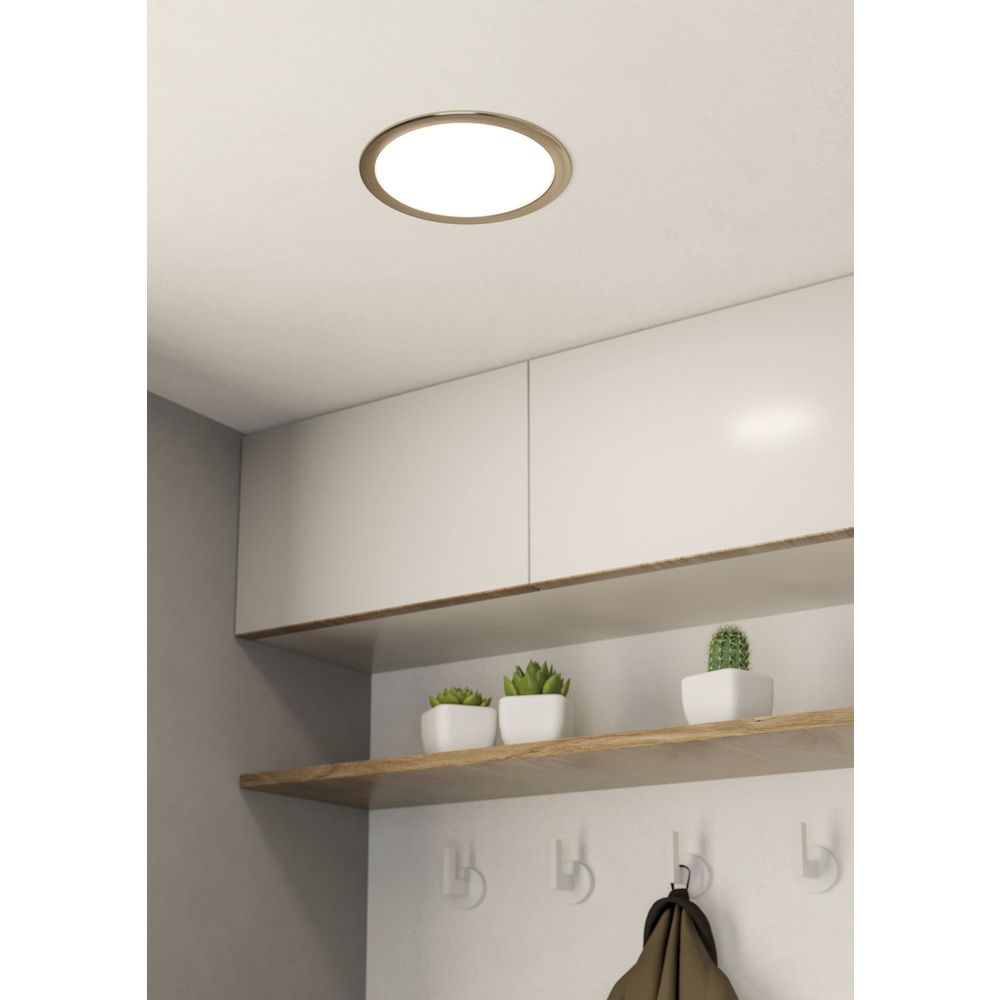 FUEVA 5 Ugradbeno Svjetlo - LED Spot Ø216 mm, Saten Nikal, 3000K slika 2