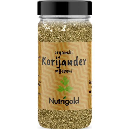 Nutrigold Korijander u prahu Staklenka - Organski 35g  slika 1