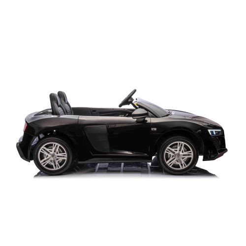 Licencirani auto na akumulator Audi R8 Spyder LIFT - dvosjed - crni slika 4