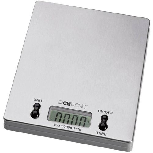 Clatronic KW 3367 kuhinjska vaga digitalna Opseg mjerenja (kg)=5 kg plemeniti čelik slika 2