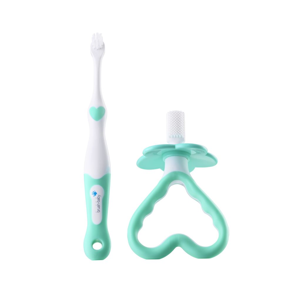 Brush-Baby Set za oralnu njegu beba First Brush & Teether slika 1
