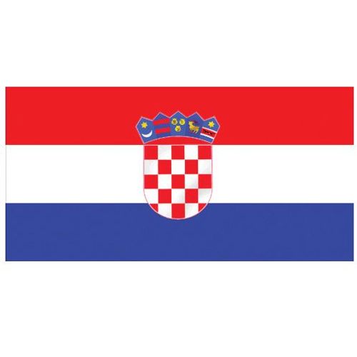 Zastava Republike Hrvatske 60x30 cm, bez resica, mesh slika 2