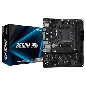 MB AM4 ASRock B550M-HDV 90-MXBDJ0-A0UAYZ