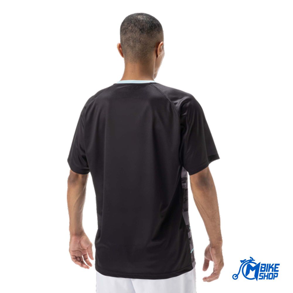 Yonex Muška majica kratkih rukava Men's Crew Neck Club Team, Black slika 2