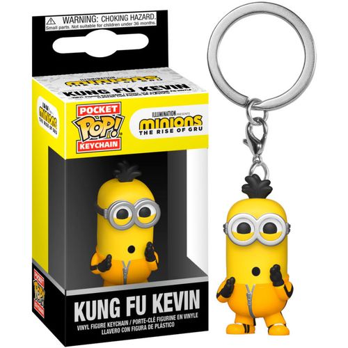 Pocket POP privjesak za ključeve Minions 2 Kung Fu Kevin slika 1