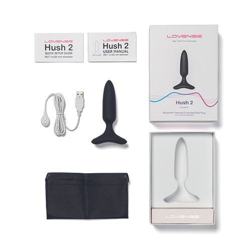 Analni čep Lovense - Hush 2, extra small slika 6