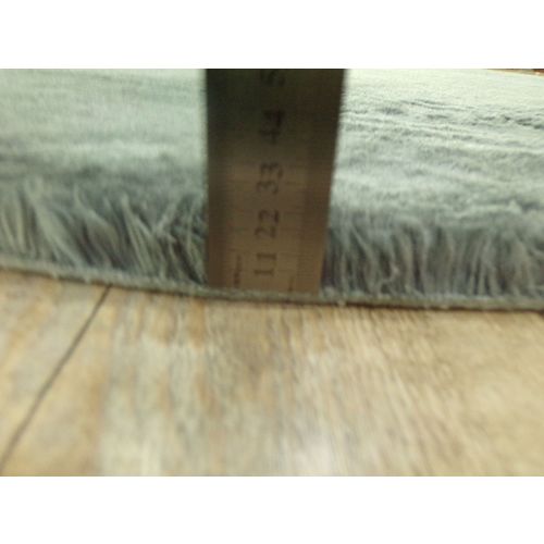 Oval Plush - Dark Grey Dark Grey Carpet (120 cm) slika 3