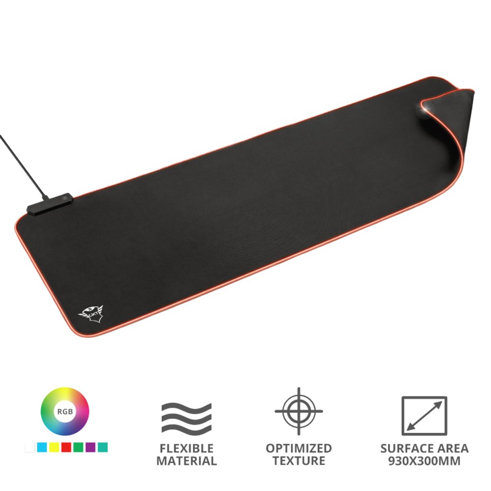  GXT 764 Glide-Flex XXL RGB Full illuminated Flexible Mouse Pad slika 2