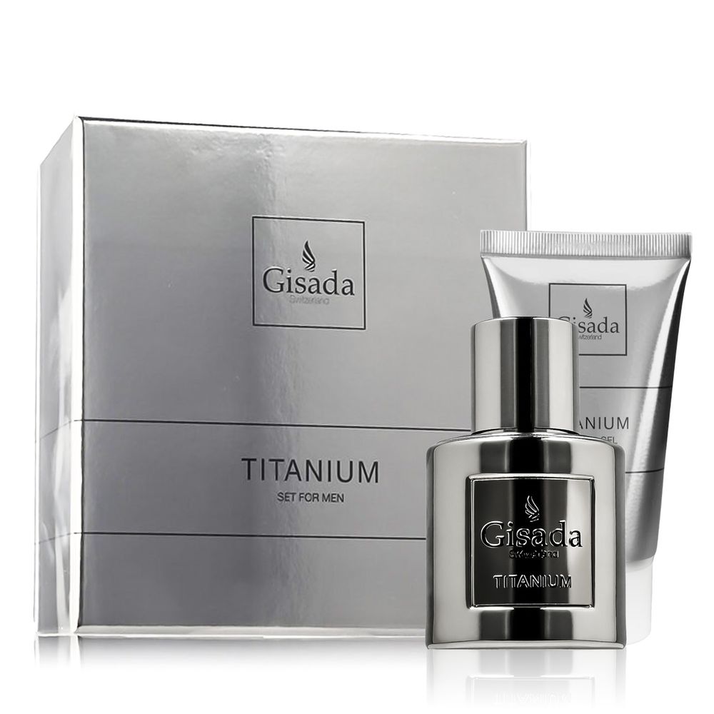 Gisada Titanium EDP 50 ml + SG 100 ml (unisex) slika 1