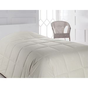 Yün Ecru Double Quilt