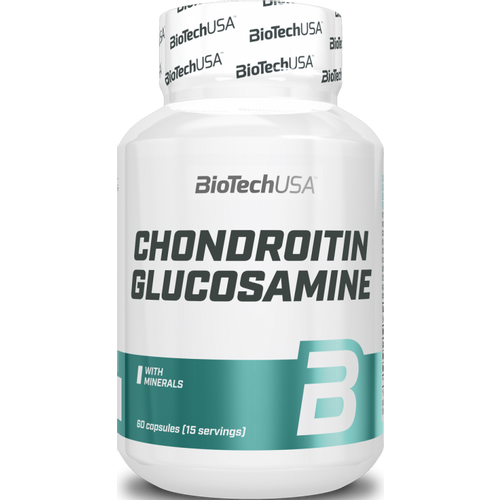 BioTech USA Chondroitin Glucosamine 60 cap slika 1