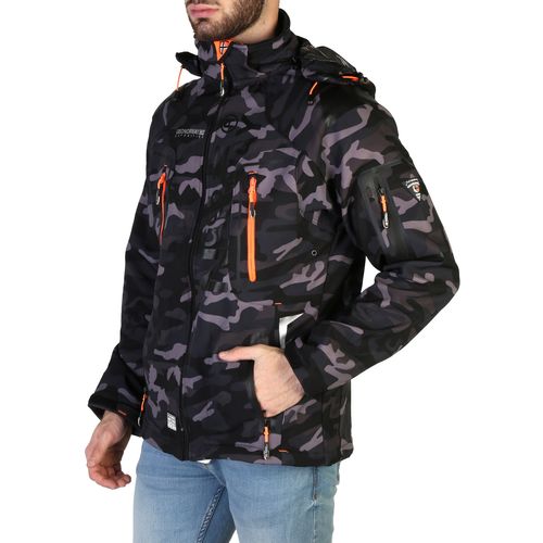 Geographical Norway muška jakna Techno-camo man black-orange slika 3